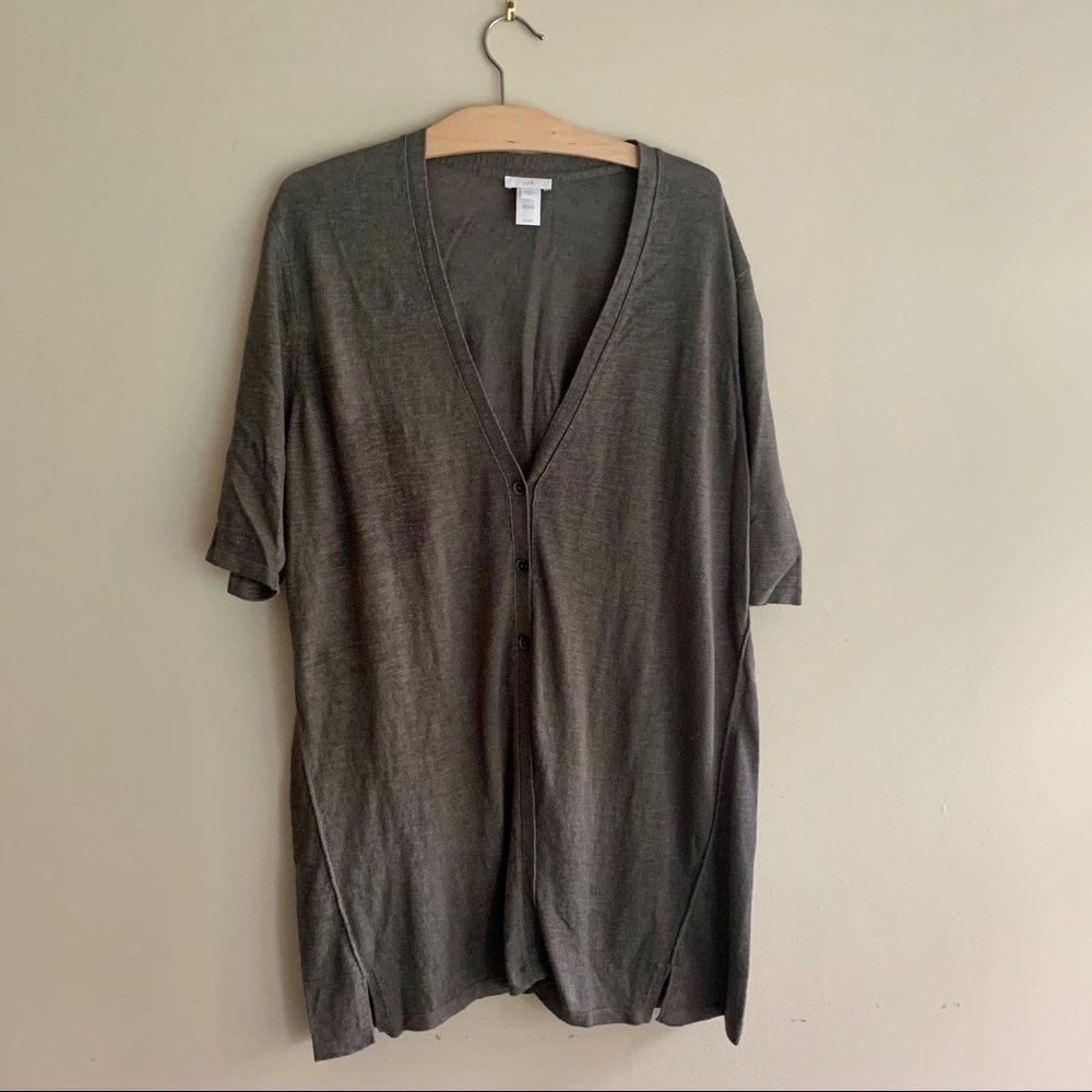 J. Jill 3-Button Cardigan